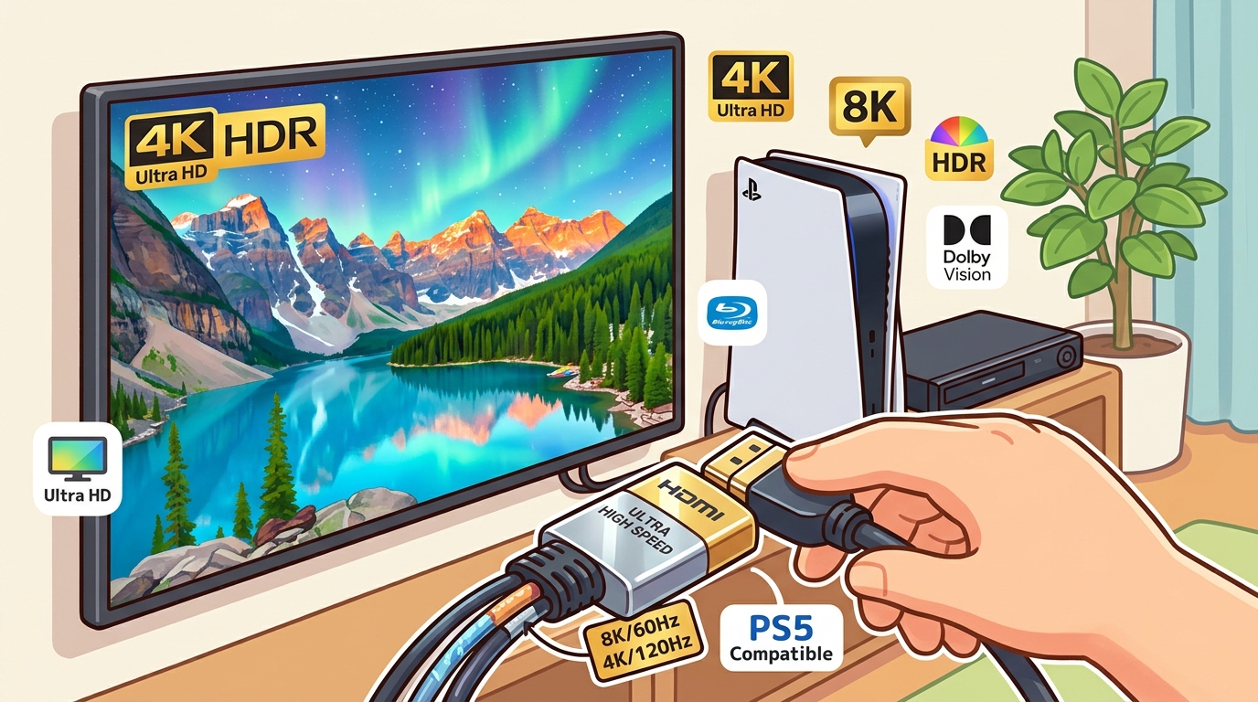 4K HDRの美しい映像イメージ画像
